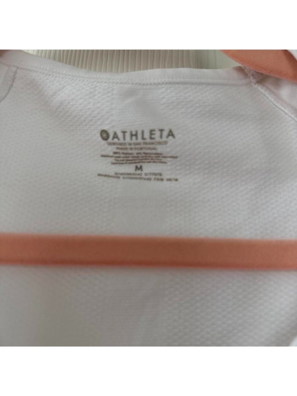 Athleta White Long Sleeve Top - Picture 4 of 7